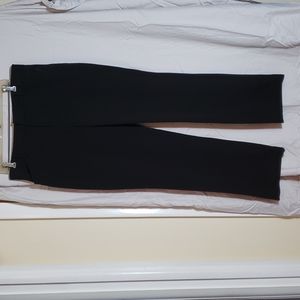 Womens pants, black, straight leg, dress style